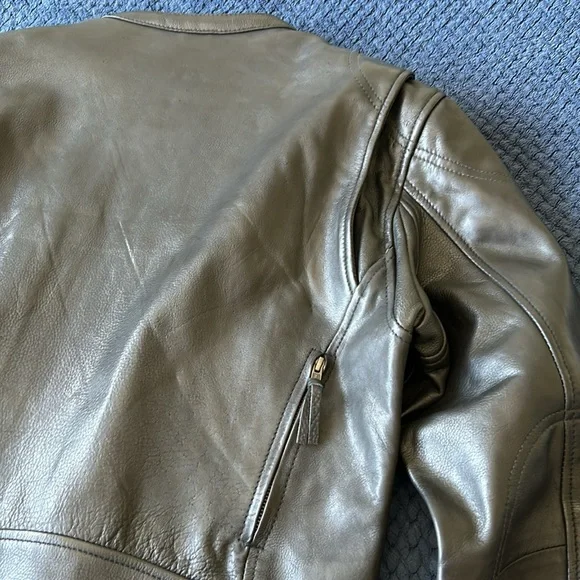 First classic leather jacket NWT - Picture 10 of 14